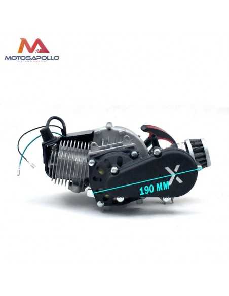 Motor 2 tiempos 49cc minicross - Motosapollo.com
