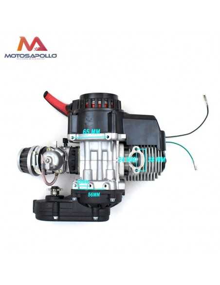 Motor 2 tiempos 49cc minicross - Motosapollo.com