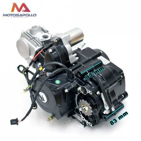 Motor 110cc automatico arranque electrico - Motosapollo.com