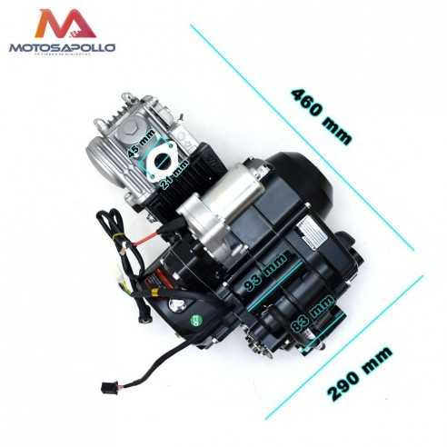 Motor 110cc automatico arranque electrico - Motosapollo.com