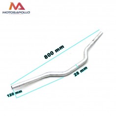 Manillar bajo 28 mm AGB31 Motosapollo.com 2