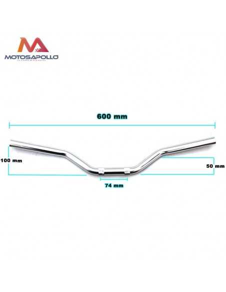 Manillar aluminio minimoto Motosapollo.com