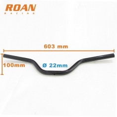 Manillar acero 22mm - Motosapollo.com