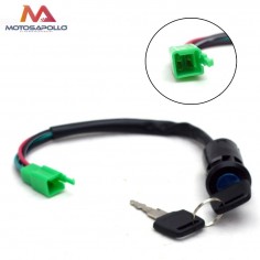 Llave contacto hembra quad Motosapollo.com 2