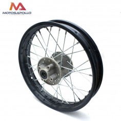 Llanta trasera 1.85-14" Pit bike Eje Ø12mm Motosapollo.com