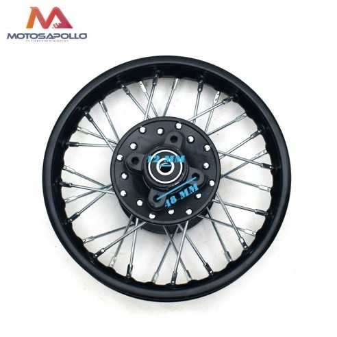 Llanta trasera 1.85-10" pit bike Motosapollo.com