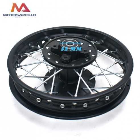 Llanta trasera 1.85-10" pit bike Motosapollo.com