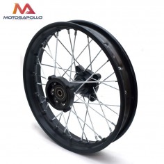 Llanta 1.85-14" trasera eje Ø12mm SDG Pit bike Motosapollo.com