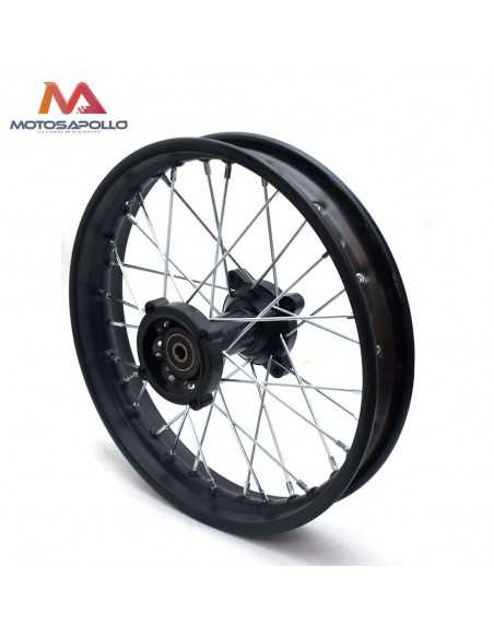Llanta 1.85-14" trasera eje Ø12mm SDG Pit bike Motosapollo.com