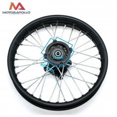 Llanta 1.85-14" trasera eje Ø12mm SDG Pit bike Motosapollo.com 2