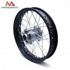 Llanta 1.85-14" trasera eje Ø12 mm Pit bike AGB Motosapollo.com