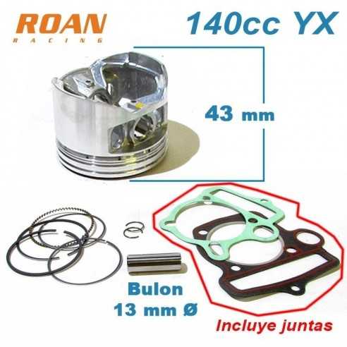 Kit piston 56mm pit bike 140cc YX - Motosapollo