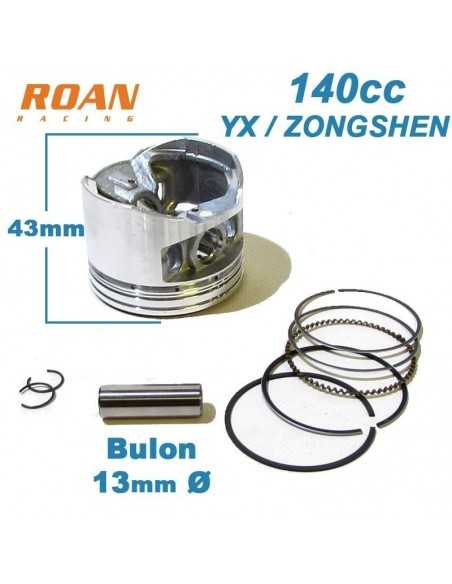 Kit piston 56mm 140cc YX / Zongshen pit bike - Motosapollo