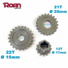 Kit piñones de arranque 150 - 160cc - Motosapollo.com