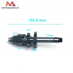 Kit piñon caja de cambio primario motocross-Motosapollo.com 2