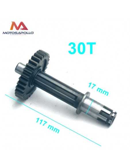 Kit piñon caja de cambio automático pit bike - Motosapollo.com