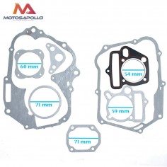 Kit junta motor 54mm 125-138CC LIFAN Motosapollo.com