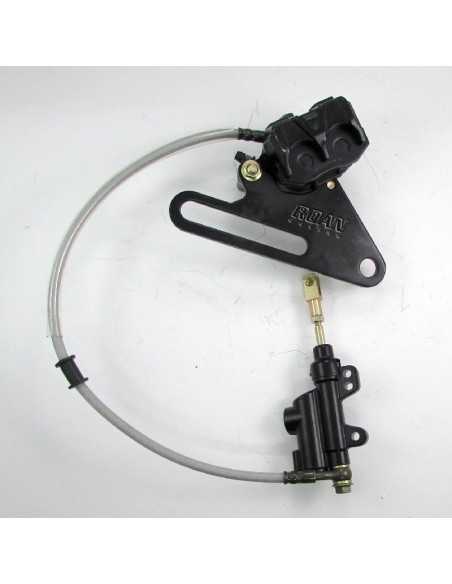 Kit freno trasero pit bike con pistones grandes