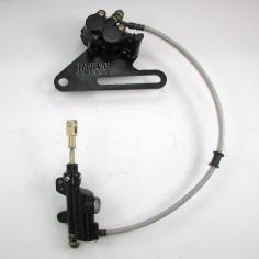 Kit freno trasero pit bike con pistones grandes 2