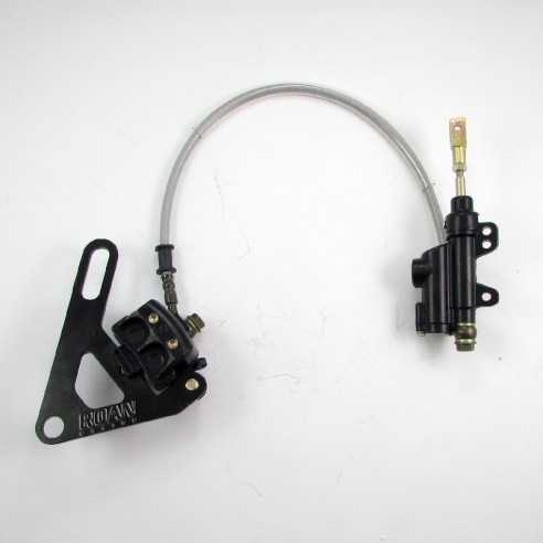 Kit freno trasero pit bike 460mm 16mm - Motosapollo