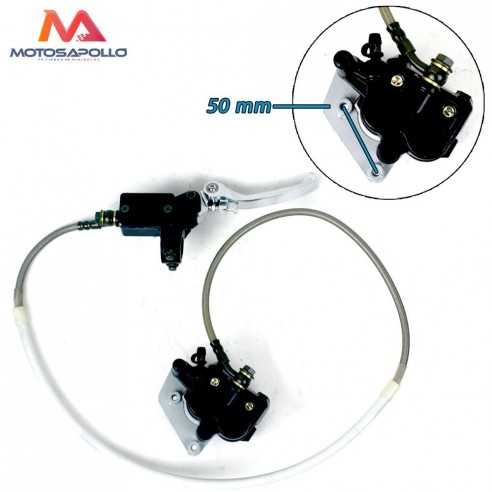 kit de freno delantero 1100 mm 2 pistones Pit bike Motosapollo.com