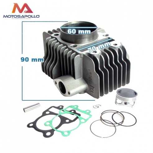 Kit cilindro 150cc YX 60mm Pit bike - Motosapollo.com