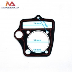 Junta culata 53mm pit bike110cc TZH Motosapollo.com