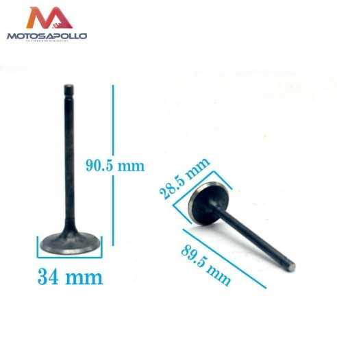 Juego valvulas 250cc agua - Motosapollo.com