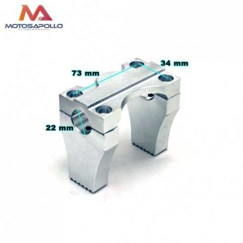 Juego torreta manillar 22mm pit bike Motosapollo.com