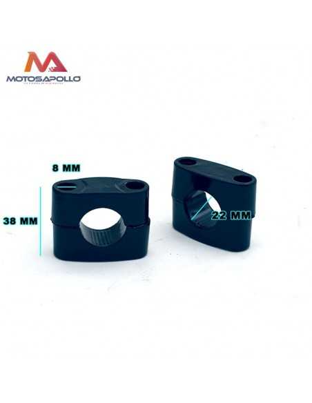 Juego torreta 22mm quad Motosapollo.com