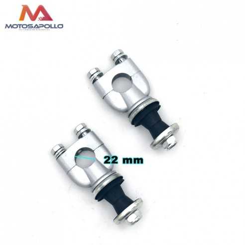 Juego torreta 22mm pit bike Motosapollo.com