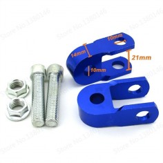 Juego suplementos amortiguador pit bike - Motosapollo