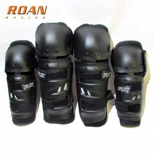Juego rodilleras + coderas infantil - Motosapollo.com