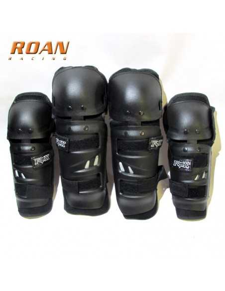 Juego rodilleras + coderas infantil - Motosapollo.com