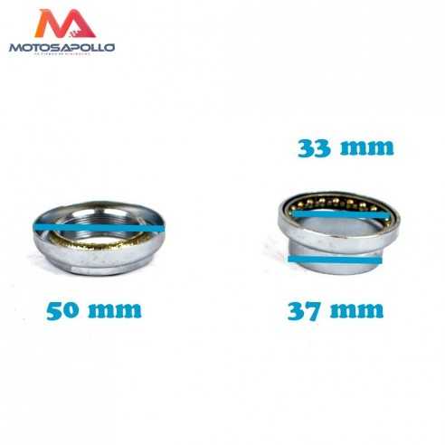 juego rodamientos dirección patinete Motosapollo.com