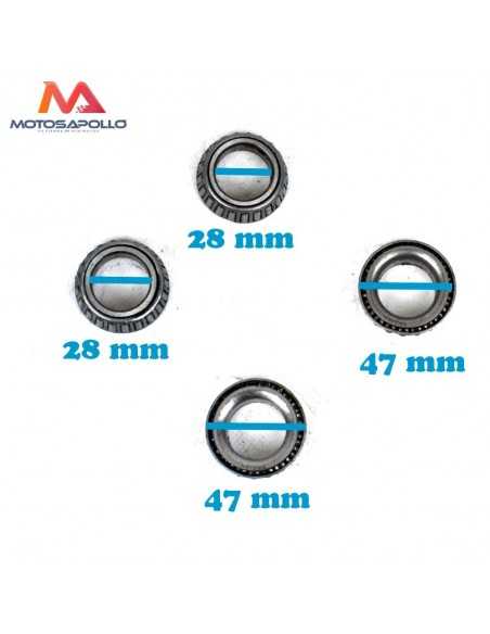 Juego rodamientos dirección 320/28 Pit bike AGB31