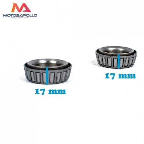 Juego rodamientos dirección 320/28 Pit bike AGB31