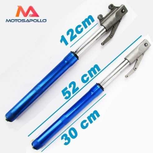 Juego horquillas mini moto 33.5x33.5x520mm - Motosapollo.com