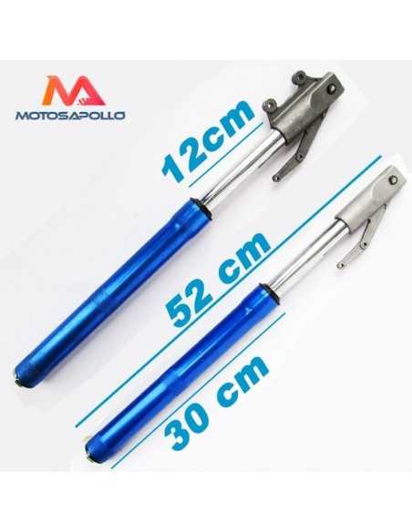 Juego horquillas mini moto 33.5x33.5x520mm - Motosapollo.com