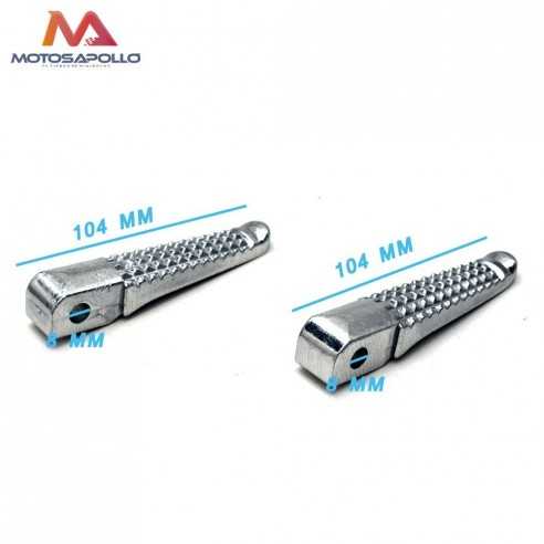 Juego de estriberas mini moto GP Motosapollo.com