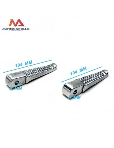 Juego de estriberas mini moto GP Motosapollo.com