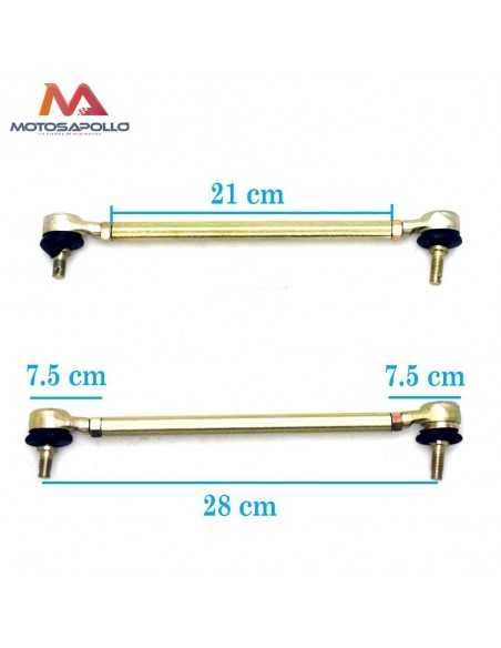 juego brazo+rotula direccion pantera - Motosapollo.com