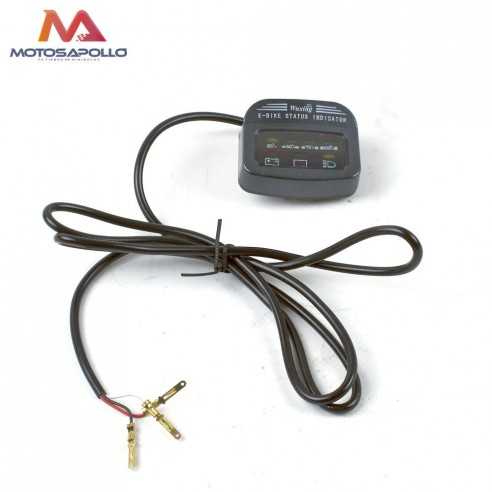 INDICADOR DE CARGA RECTANGULAR BUGGY 48V - motosapollo.com