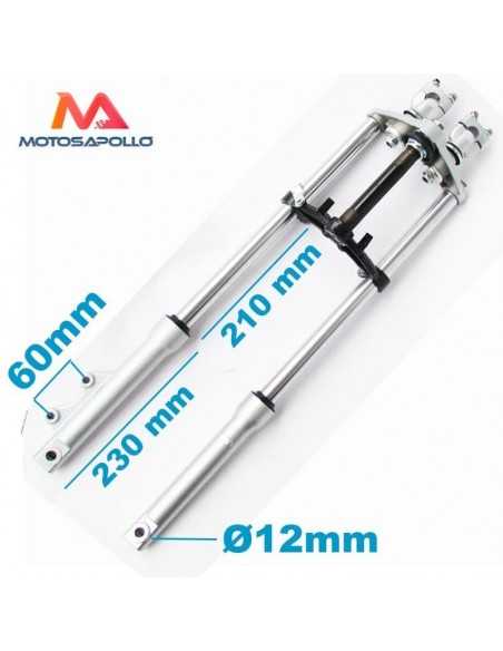 Horquilla completa convencional 630mm - Motosapollo.com