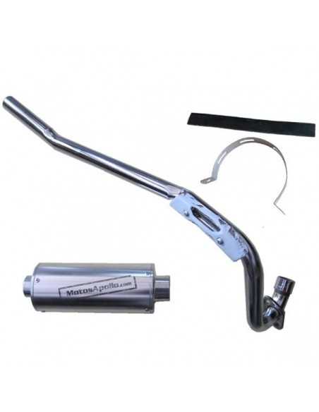 Escape serie aluminio 32 mm - Motosapollo.com