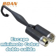 Escape minimoto Cobra doble