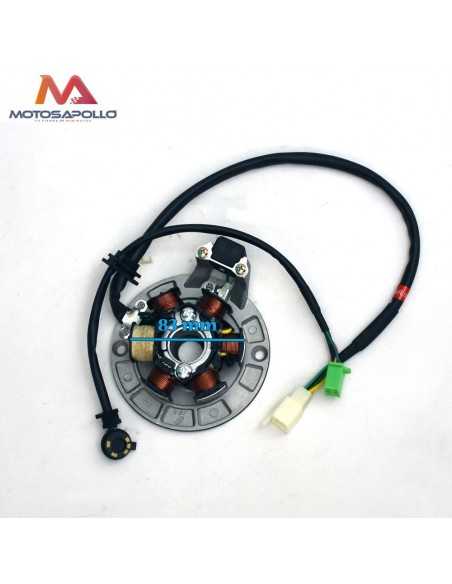 Encendido 6 bobinas 83Ø con base Zongshen pit bike Motosapollo.com