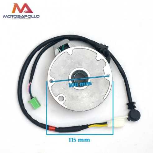 Encendido 6 bobinas 83Ø con base Zongshen pit bike Motosapollo.com