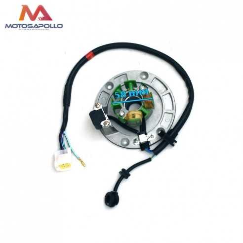 Encendido 2 bobinas con base Zongshen pit bike 155cc Motosapollo.com