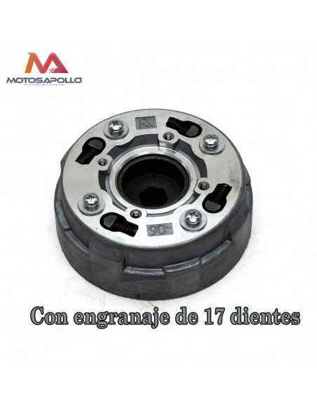 Embrague pit bike quad con 17 dientes - Motosapollo